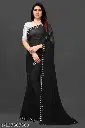 NEW FENCY GEORGETTE CUT WORK SAREE 