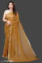 NEW FENCY GEORGETTE CUT WORK SAREE   