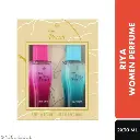 Riya Blue Pearl & Pink Pearl Deo Perfume Body Spray For Women| Gift Set Pack Of 2 (30ml Each)