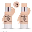 Shryoan Correcteur Visage Invisible Waterproof Concealer & Foundation Cover Stick | Full Coverage Foundation With Natural And Dewy Finish | Pack of 2 | (11g) (Shade-103)