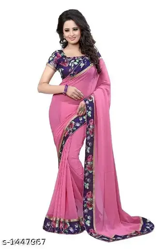 Alluring Chiffon Printed Saree