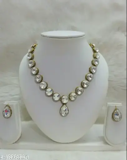 Women's Alloy Gold Plated Jewellery Set