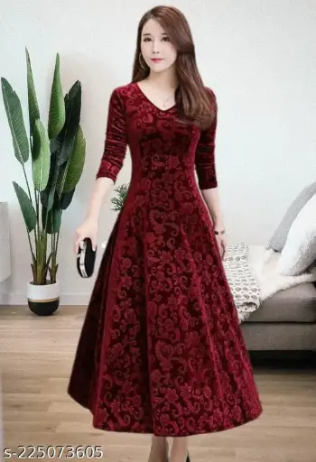 VELVET DRESS